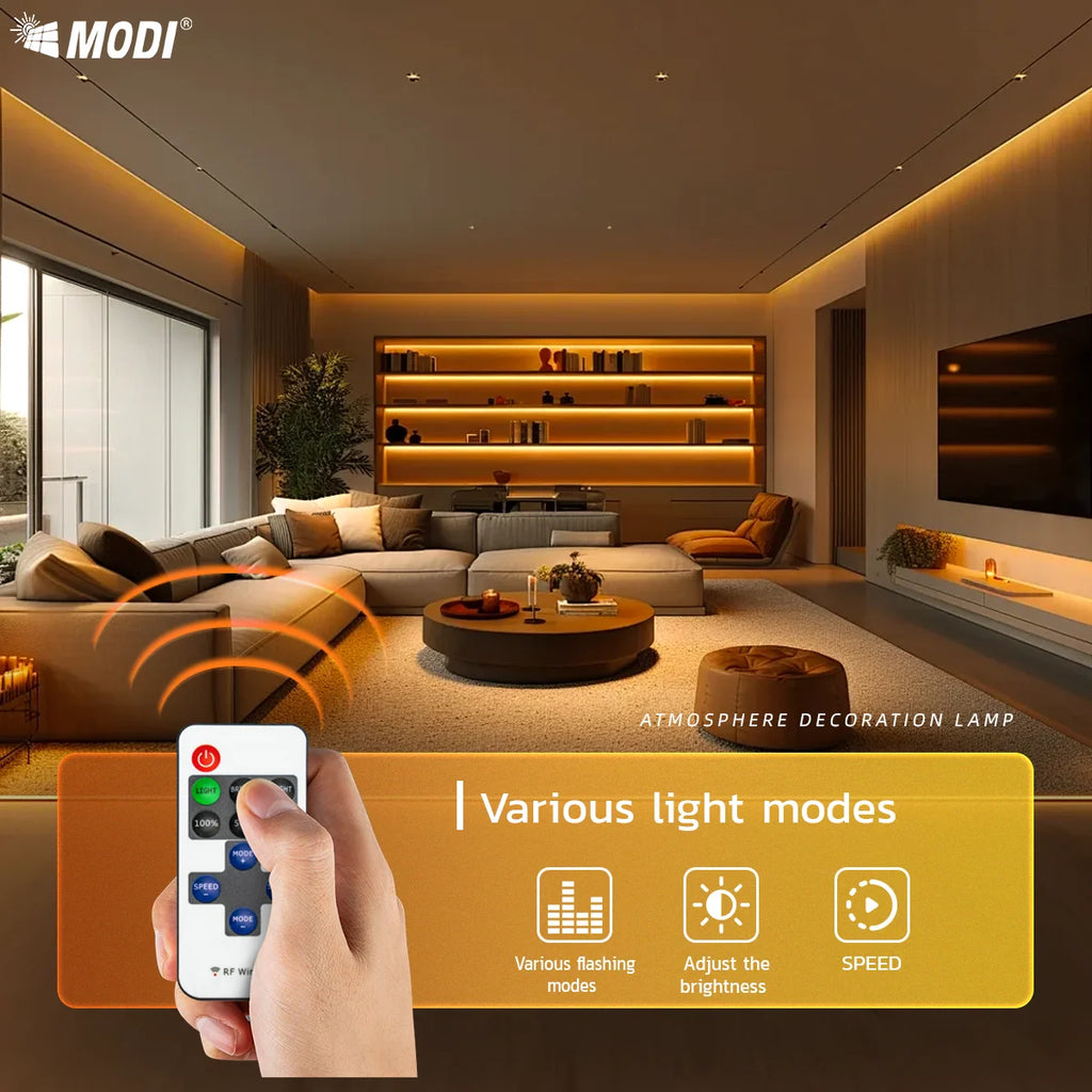 Solar LED strip light 2835 waterproof IP65 12V 5M/10M warm light 3000K  for indoor light, outdoor light, wall light decoration