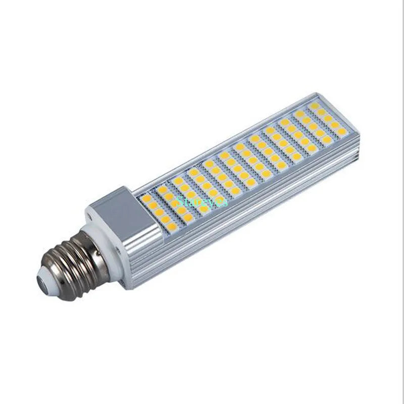 30 pcs G24 G23 E27 12W SMD 5050 60 LED PL Bulb LED Bedroom Light 930 LM PLC Corn lamp LED transverse inserted lights
