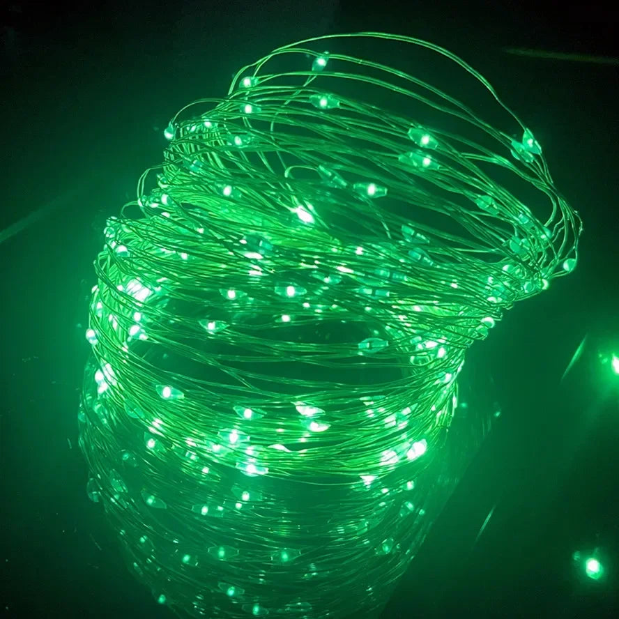 5M Waterproof Led Copper Wire Fairy Lights LED String Lights Battery Operated DIY Wedding Party Christmas Decoration Lights