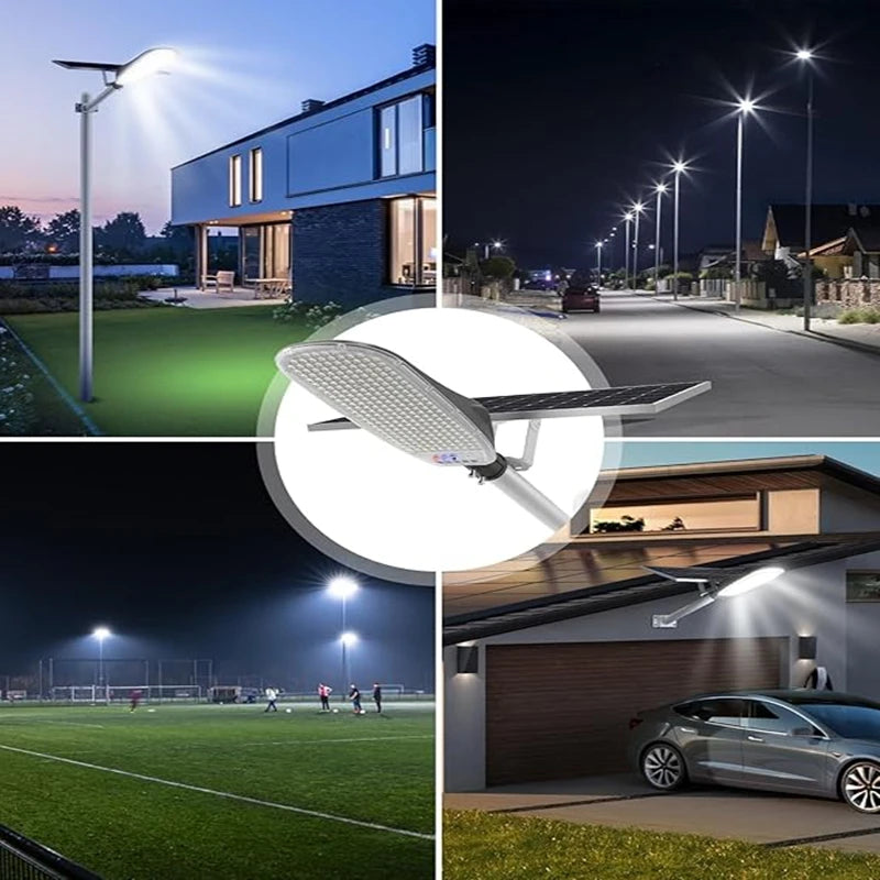 Modern Design Solar Street Lights Outdoor Human Motion Sensor Solar Lamp Super Bright 40000LM Waterproof IP67 Easy Install