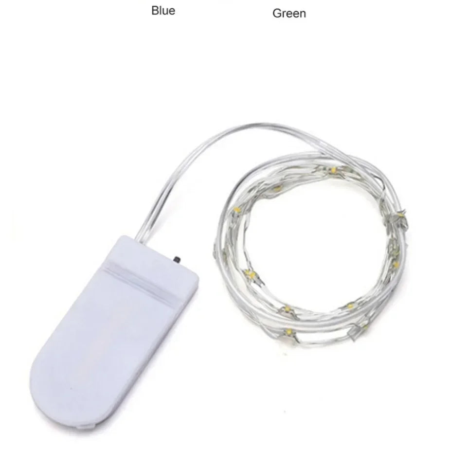 5M Waterproof Led Copper Wire Fairy Lights LED String Lights Battery Operated DIY Wedding Party Christmas Decoration Lights
