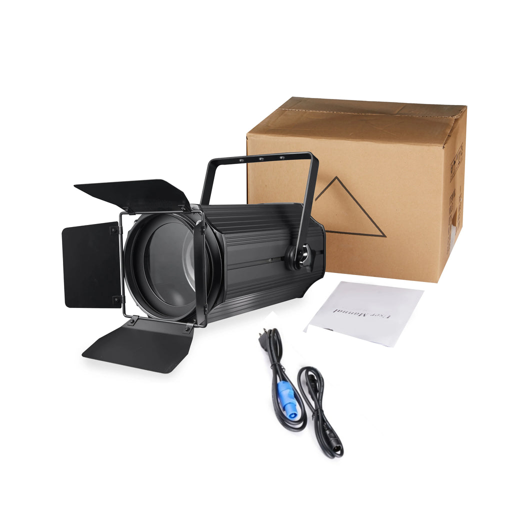 300W COB LED Zoom RGBW 5-50 Degree Beam&Wash Dimming LED DJ DMX Lighting For Party Nightclub Church Wedding Light