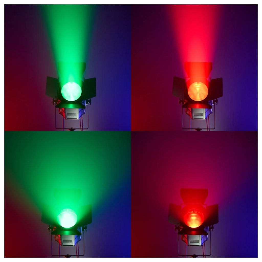 300W COB LED Zoom RGBW 5-50 Degree Beam&Wash Dimming LED DJ DMX Lighting For Party Nightclub Church Wedding Light