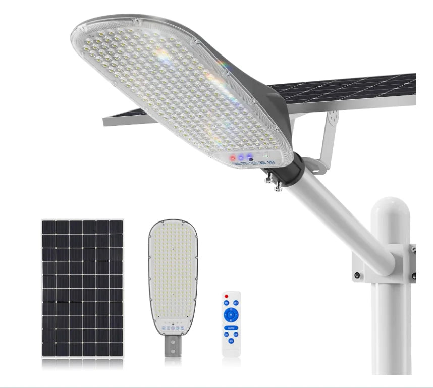 Modern Design Solar Street Lights Outdoor Human Motion Sensor Solar Lamp Super Bright 40000LM Waterproof IP67 Easy Install