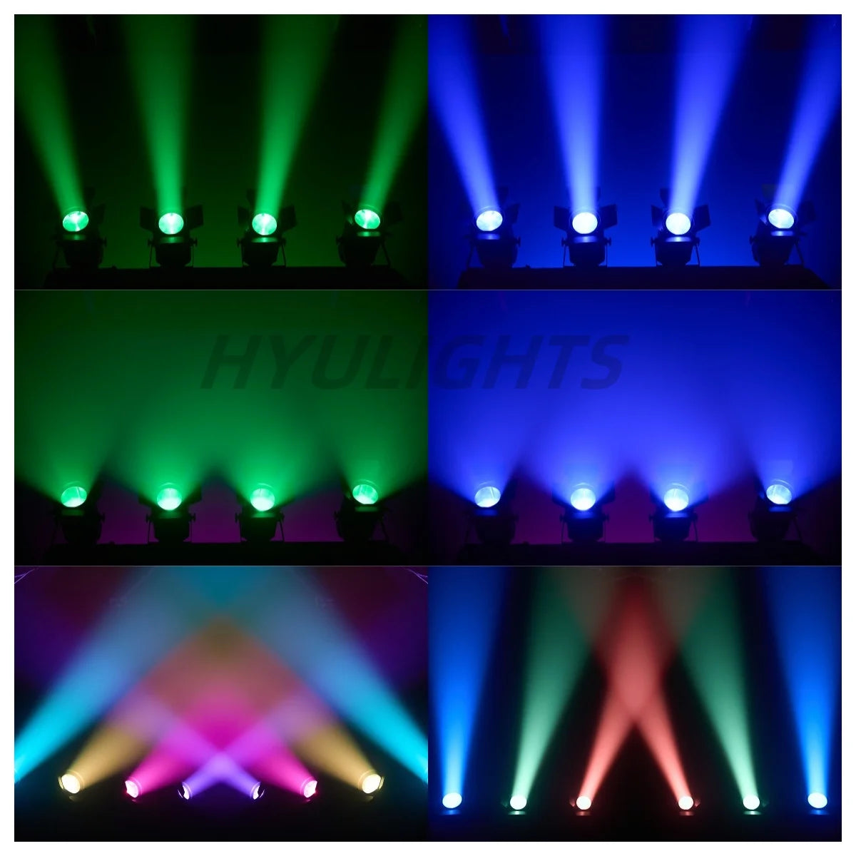 300W COB LED Zoom RGBW 5-50 Degree Beam&Wash Dimming LED DJ DMX Lighting For Party Nightclub Church Wedding Light