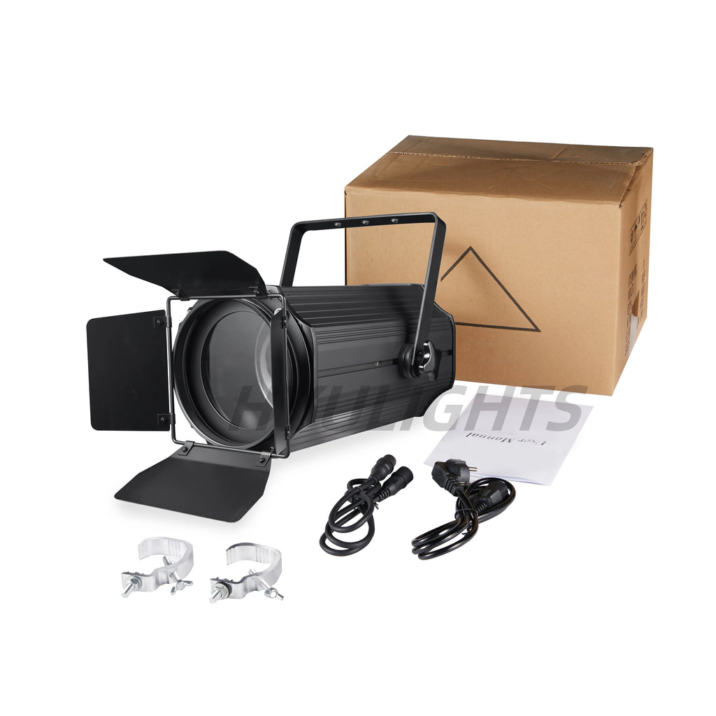 300W COB LED Zoom RGBW 5-50 Degree Beam&Wash Dimming LED DJ DMX Lighting For Party Nightclub Church Wedding Light