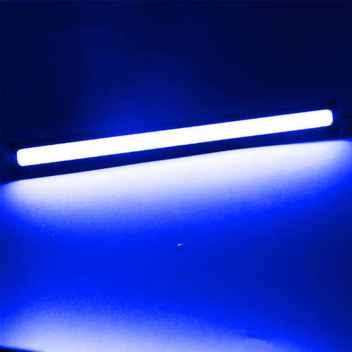 2Pcs Car Headlight LED 28 Lights Ultra-thin Waterproof COB Daytime Running Light for Universal Auto Modification