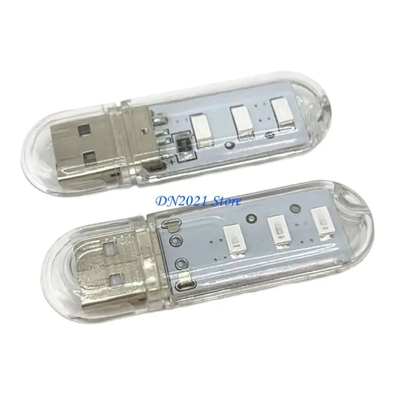 F3KE USB Power 6 LED Double Sided Night Lamp Delivering Balanced For Computer Use Home And Travel