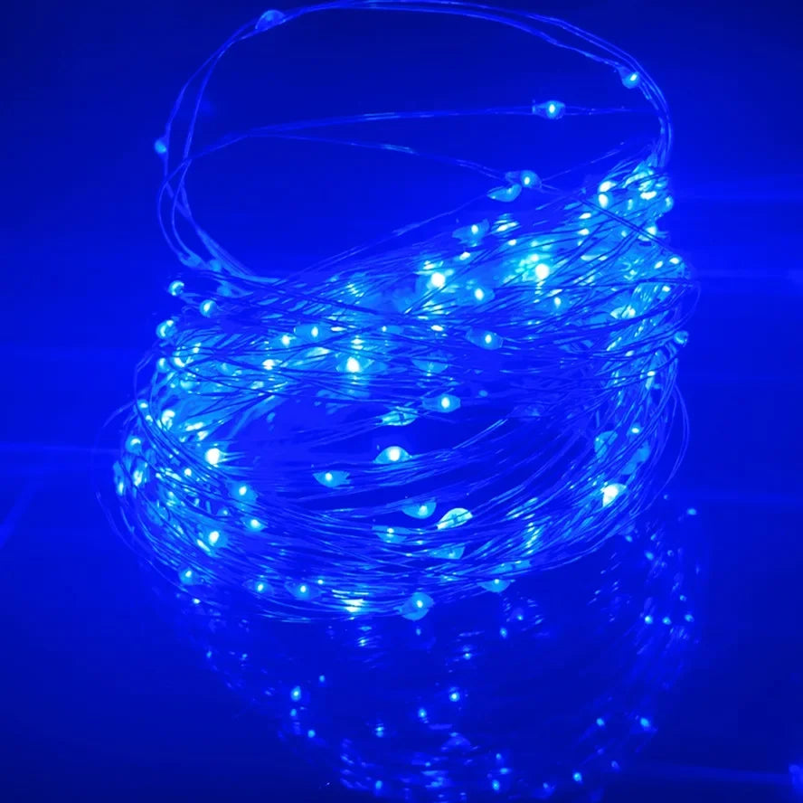 5M Waterproof Led Copper Wire Fairy Lights LED String Lights Battery Operated DIY Wedding Party Christmas Decoration Lights