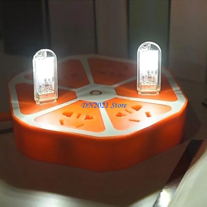 F3KE USB Power 6 LED Double Sided Night Lamp Delivering Balanced For Computer Use Home And Travel