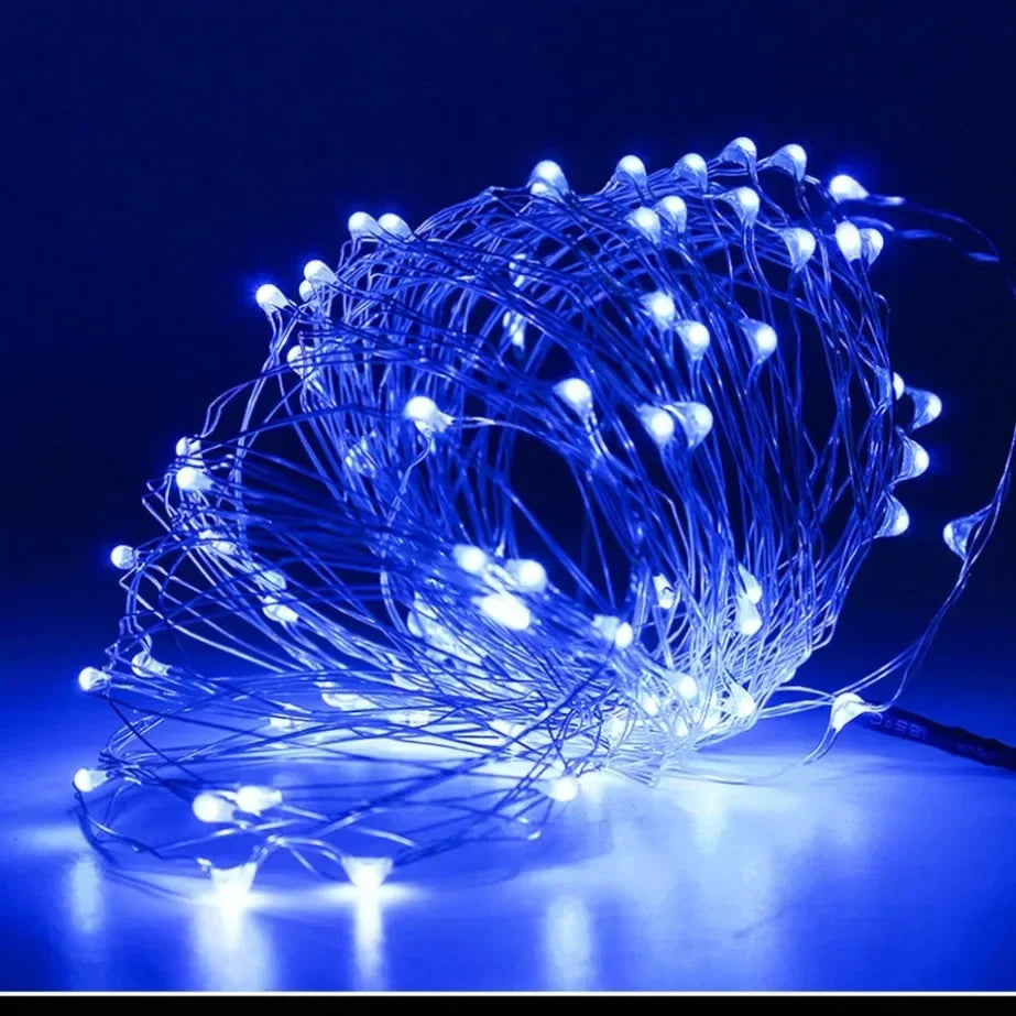 5M Waterproof Led Copper Wire Fairy Lights LED String Lights Battery Operated DIY Wedding Party Christmas Decoration Lights