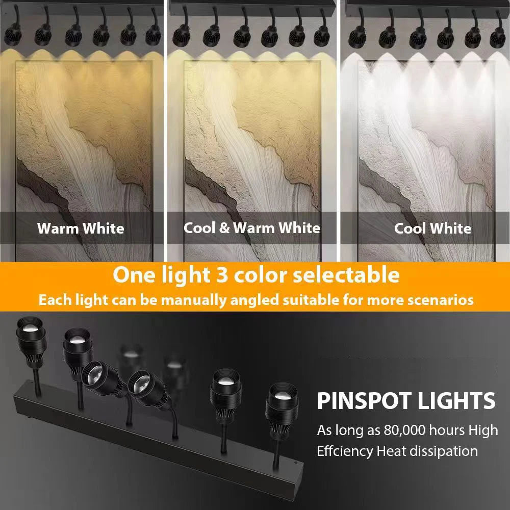 LED Stage Spot Light 6X20W Beam Manual Zoom Wash Bar White Color Indoor Dmx512 for DJ Disco Party Home Club LiveConcert Church