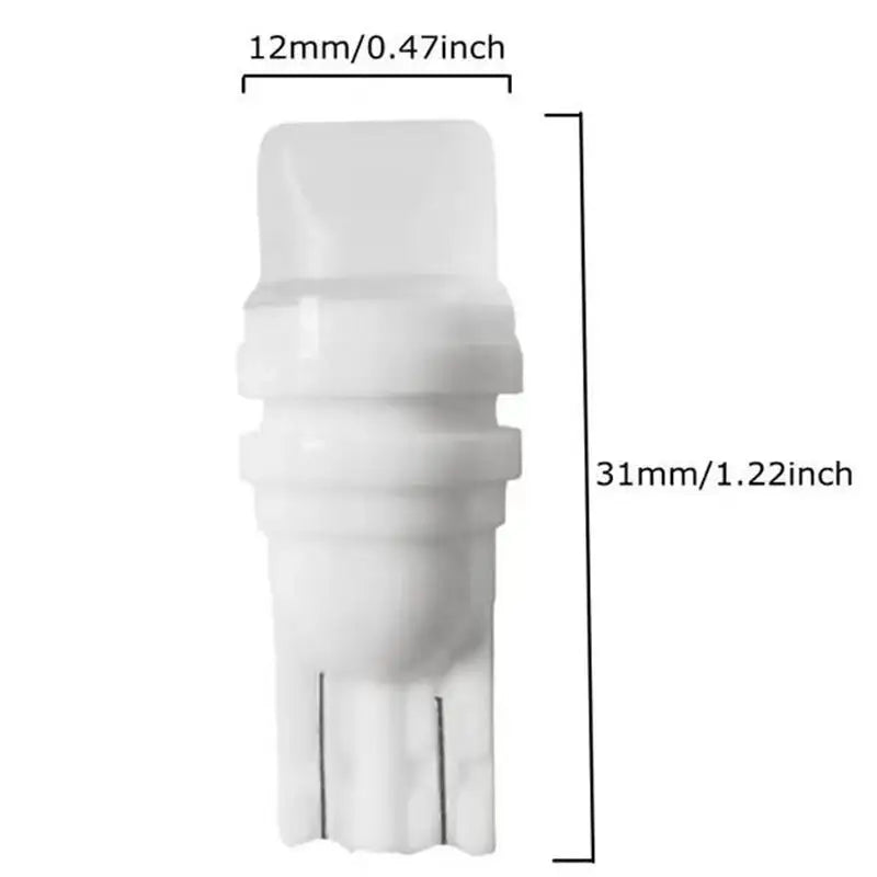 LED Ceramic T10 2835 3SMD Car Lights RGB Multicolor for Reading and Ambiance