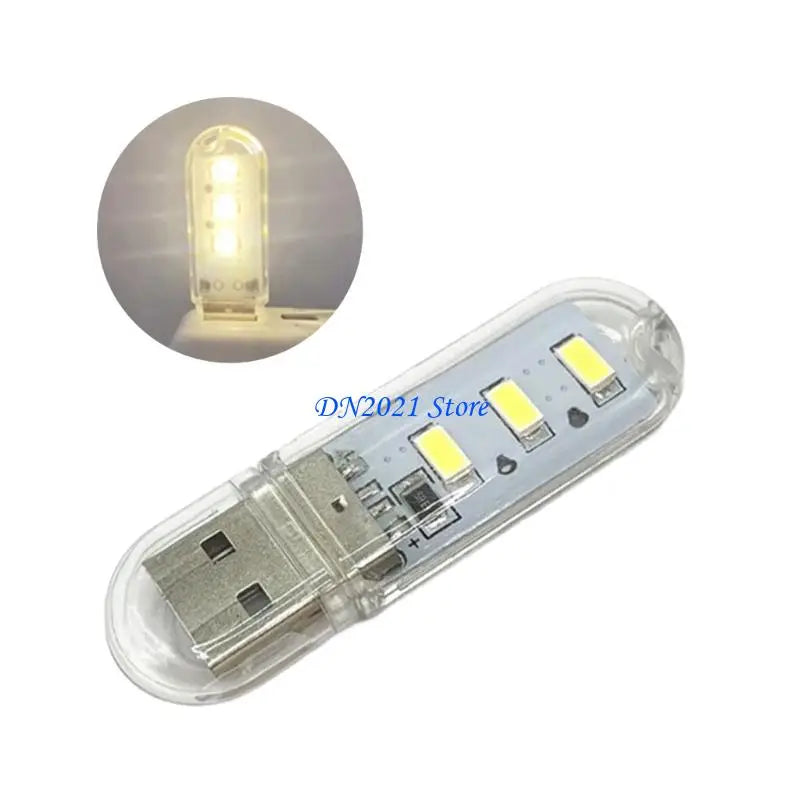 F3KE USB Power 6 LED Double Sided Night Lamp Delivering Balanced For Computer Use Home And Travel
