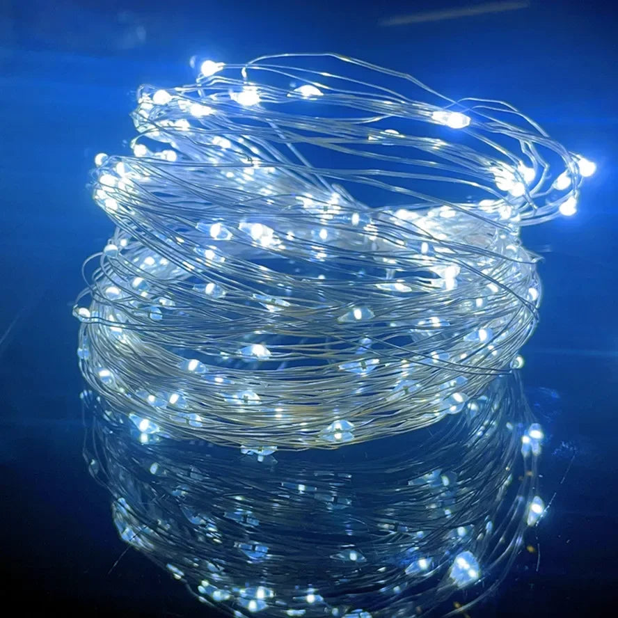 5M Waterproof Led Copper Wire Fairy Lights LED String Lights Battery Operated DIY Wedding Party Christmas Decoration Lights