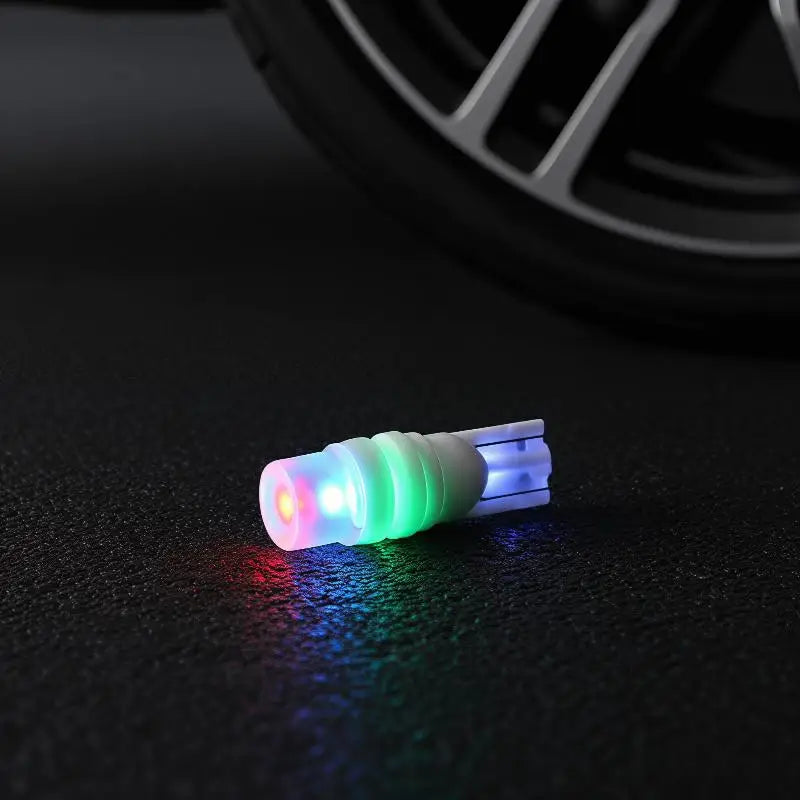 LED Ceramic T10 2835 3SMD Car Lights RGB Multicolor for Reading and Ambiance