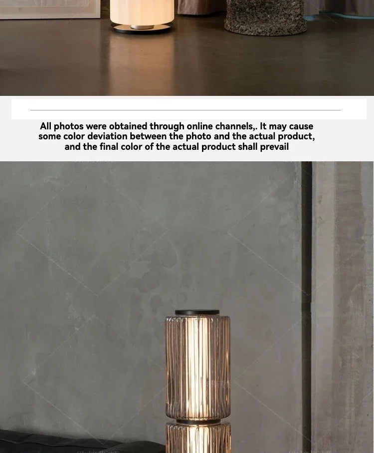 American Iron Cream Glass Floor Lamp, Dining Room Ceiling Lamp, LED Dimmable Metallic Lustre Lamp for Living Room Table Lamps