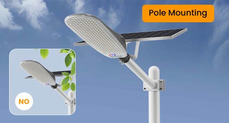 Modern Design Solar Street Lights Outdoor Human Motion Sensor Solar Lamp Super Bright 40000LM Waterproof IP67 Easy Install